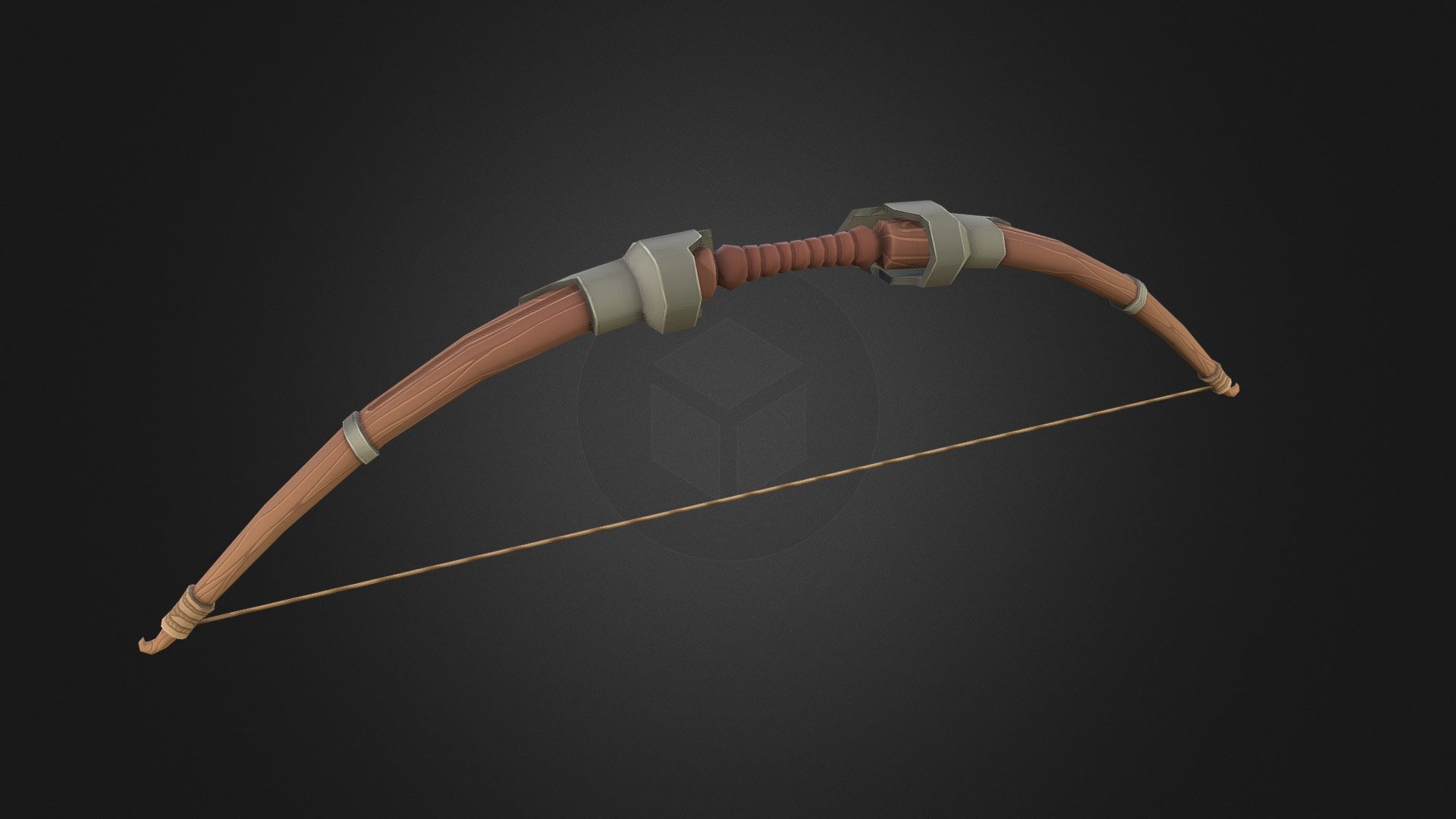 Compound Bow (Texture WIP) - 3D model by Graham (@graham3d) 3d model