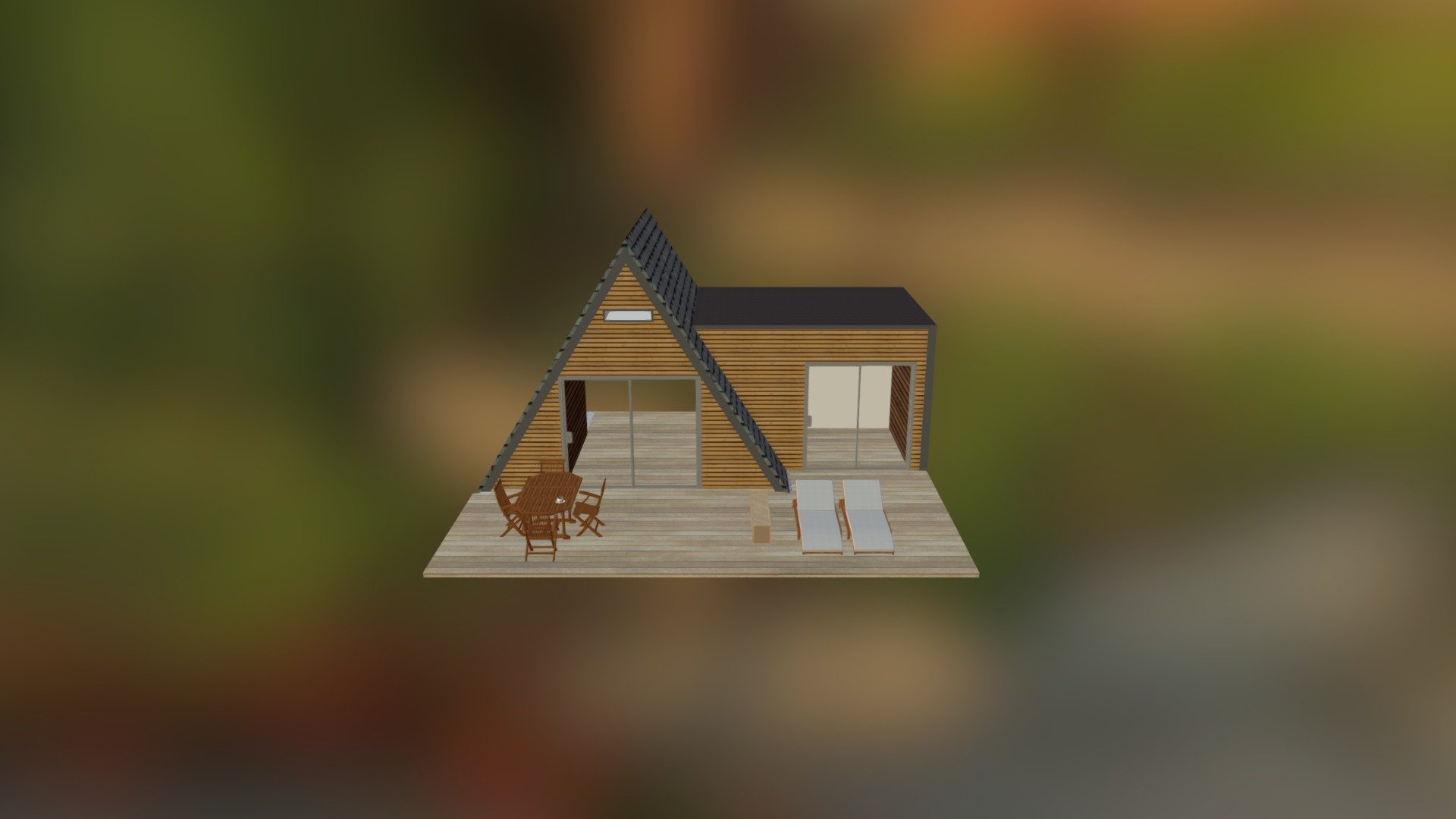 mobile mountain cabin - K2 - Download Free 3D model by damicelo 3d model