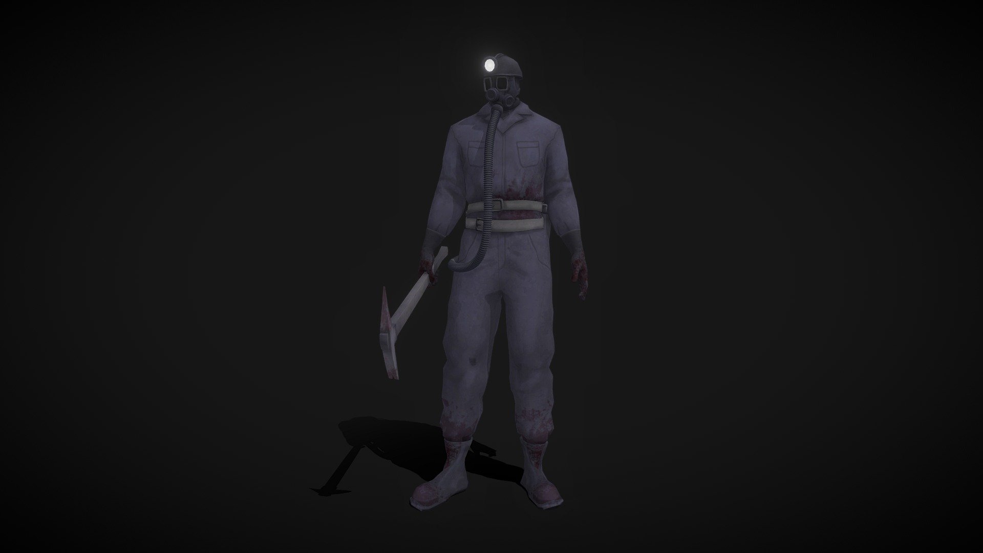 fanart of a character from My Bloody Valentine movie

based mostly on the 1981 design

reference: YT link - Harry Warden (fanart) - 3D model by Likopinina 3d model