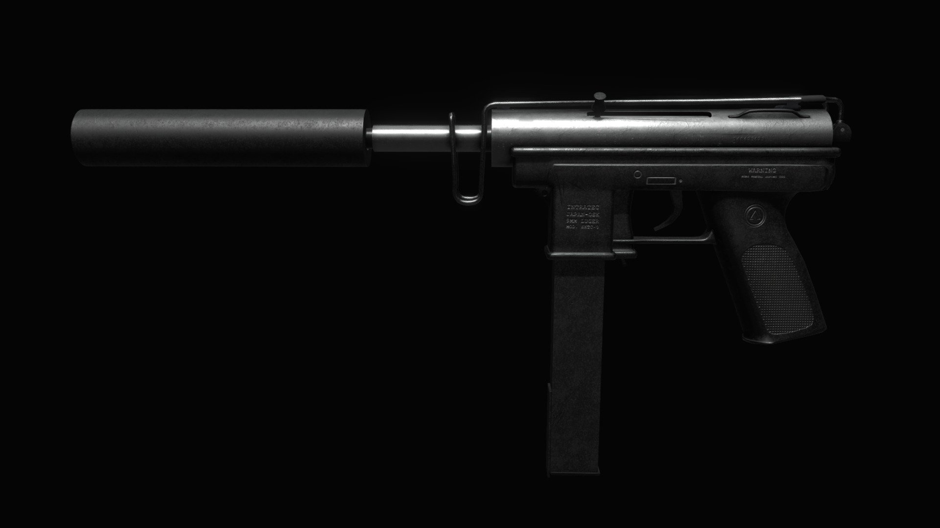 Messing around in Substance + Blender
The weapon is a mix of two existent weapons, Skorpion and a Tec 9 3d model