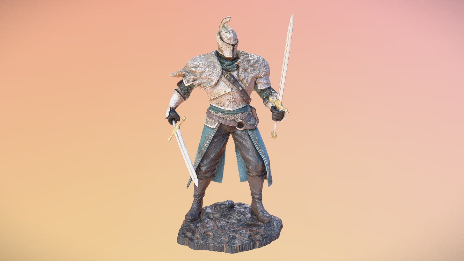 Warrior Toy. A good reference or gameobject to a computer game. 

Photogrammetry from 435 photos 3d model