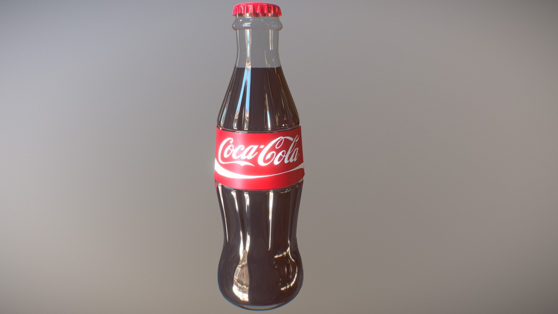 Coca Cola bottle - Coca Cola bottle - 3D model by verdejel 3d model