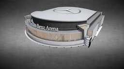 Mercedes-Benz Arena hockey, basketball, arena, mercedes, berlin, mercedes-benz, o2, citiesskylines, low-poly-model, concerts, low-poly-blender, building-modern, concert-hall, building-design, building, cities-skylines, steamworkshop, sport, o2-world, friedrichshain, friedrichshain-kreuzberg, hockey-hall