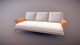 BNB Atoll Soft Sofa sofa, archviz, italian, bnb, noai, atollsoft