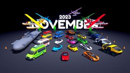 NOVEMBER 2023: Arcade Ultimate Pack truck, airplane, rover, space, sea, submarine, noai