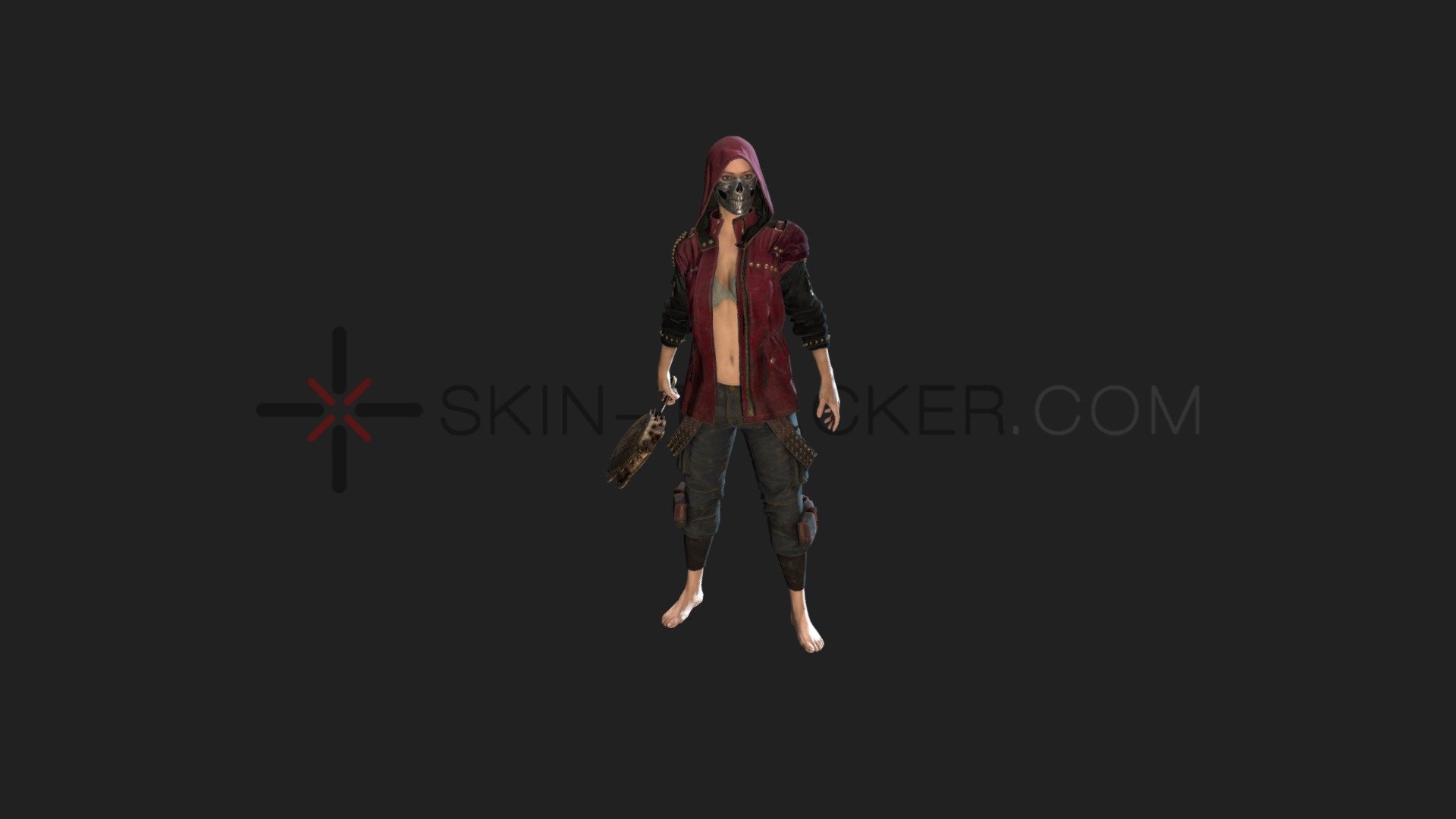 Uploaded for Skin-Tracker.com - PUBG - Wasteland Collection (Full Outfit) - 3D model by Skin-Tracker (@stairwave) 3d model