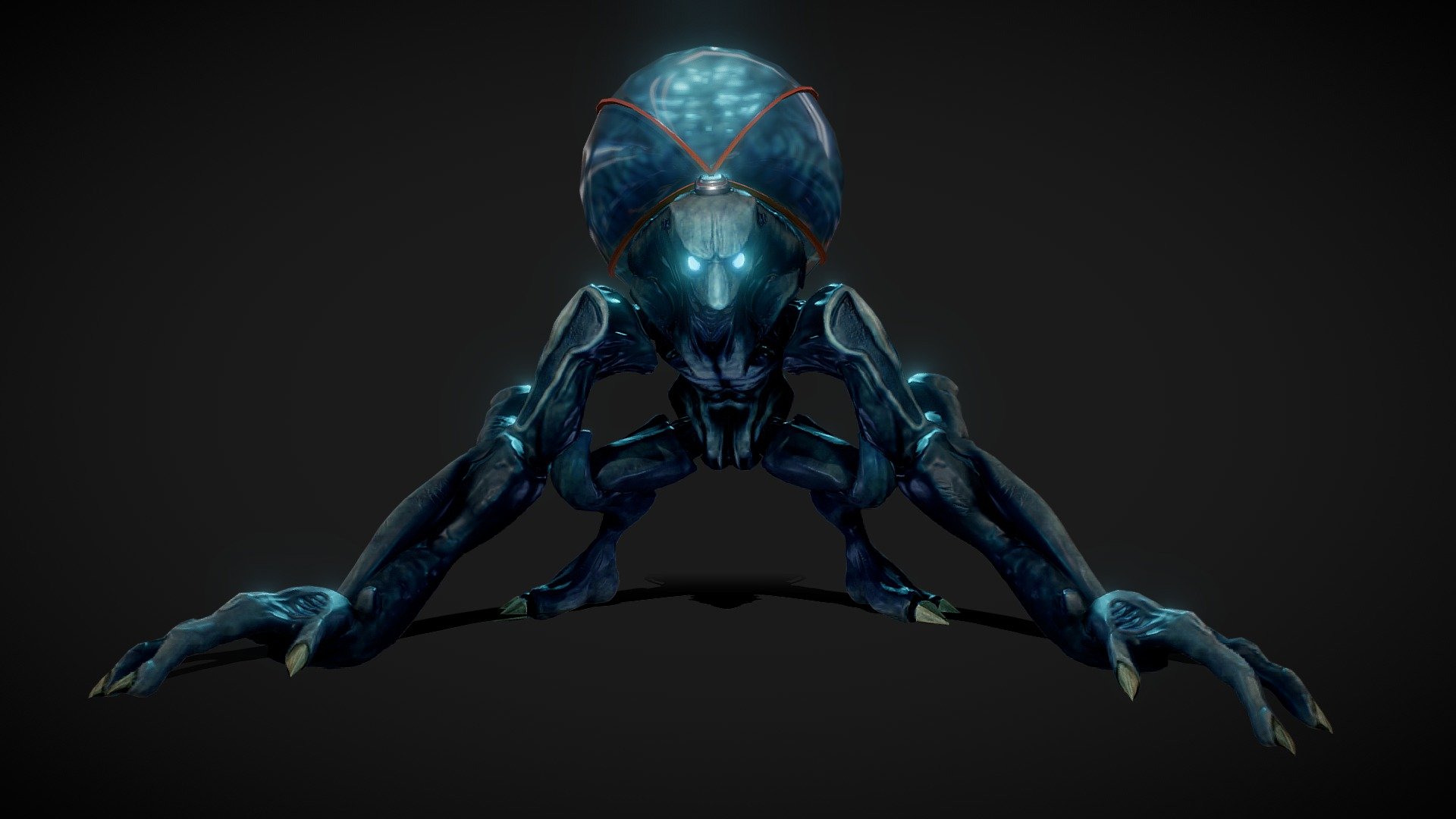 Big Brain Alien with Psychic Powers - Game Ready&nbsp;

Additional File Contains separate animations

4k PBR Textures&nbsp;

Rigged

Animations Include:

* Idle

* Walk

* Run

* Death

* Melee Attack

* Ranged Attack - Alien - Buy Royalty Free 3D model by rvh 3d model