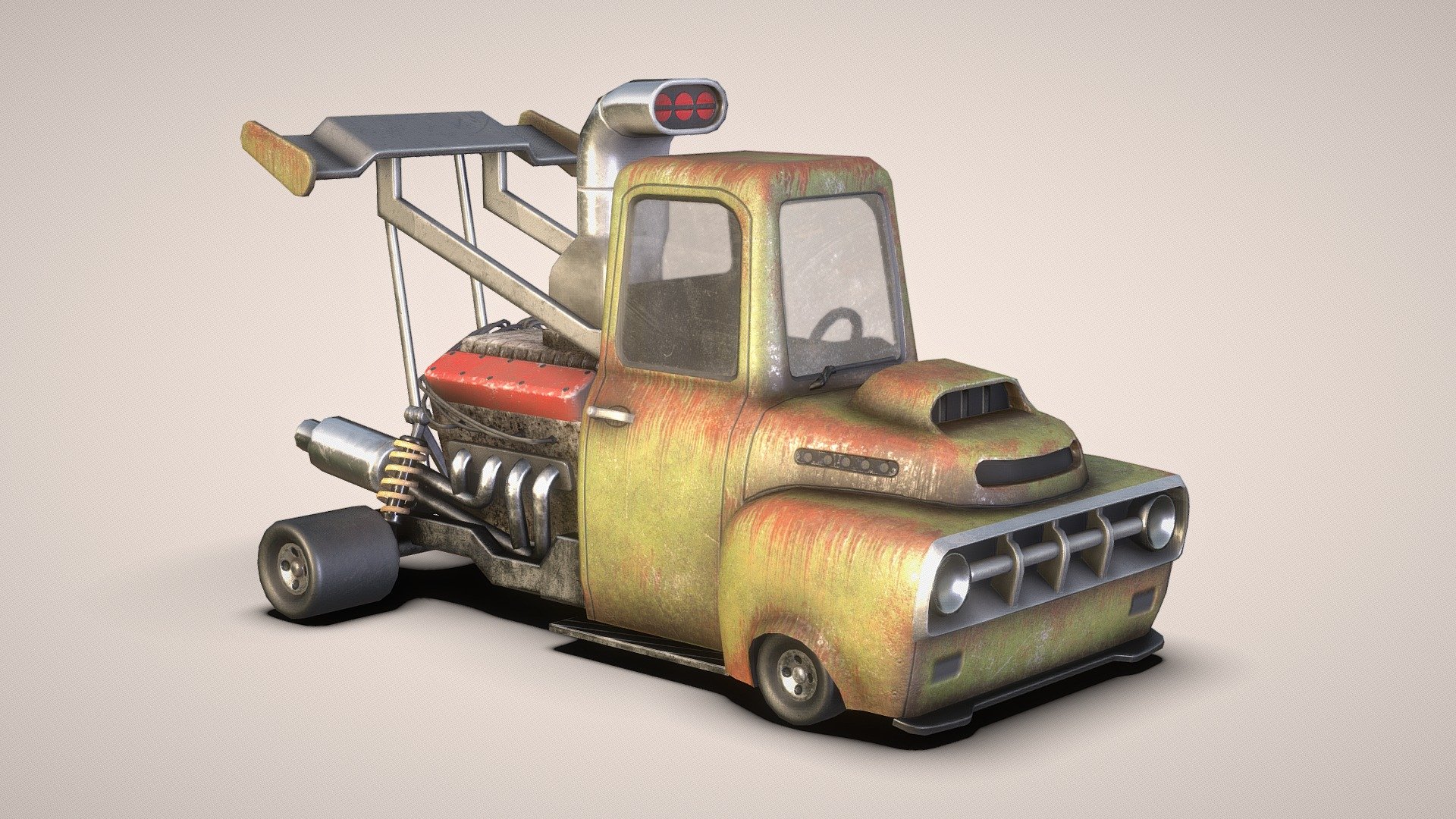 Concept by Mehrdad Malek

https://www.artstation.com/artwork/gJRm4E - Racebuddy Pickup - 3D model by Evgeniy Nesudimov (@groove619) 3d model
