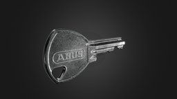 Mini Lock Key key, lock, epic, quixel, chrome, metal, scanned, photometry, pbr-texturing, pbr-materials, inciprocal