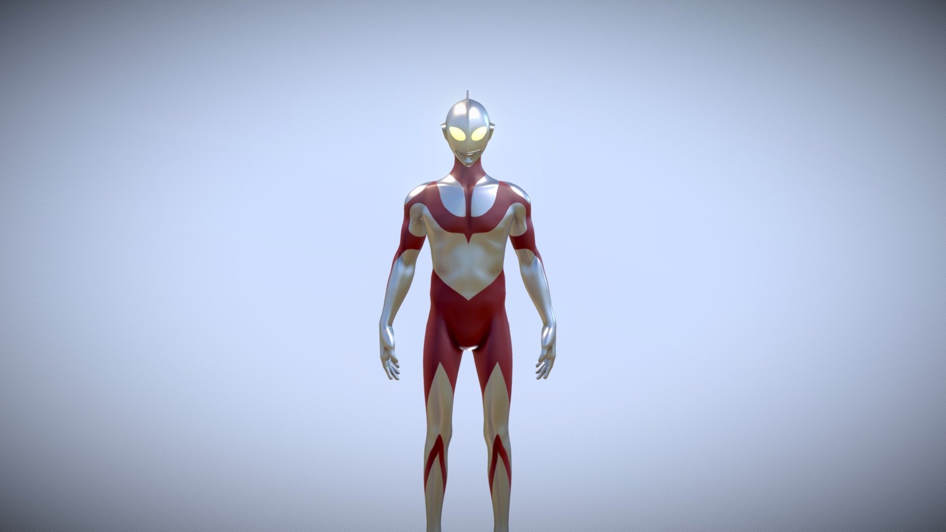 Ultraman 2022 - 3D model by nonreal_az (@nonreal006) 3d model