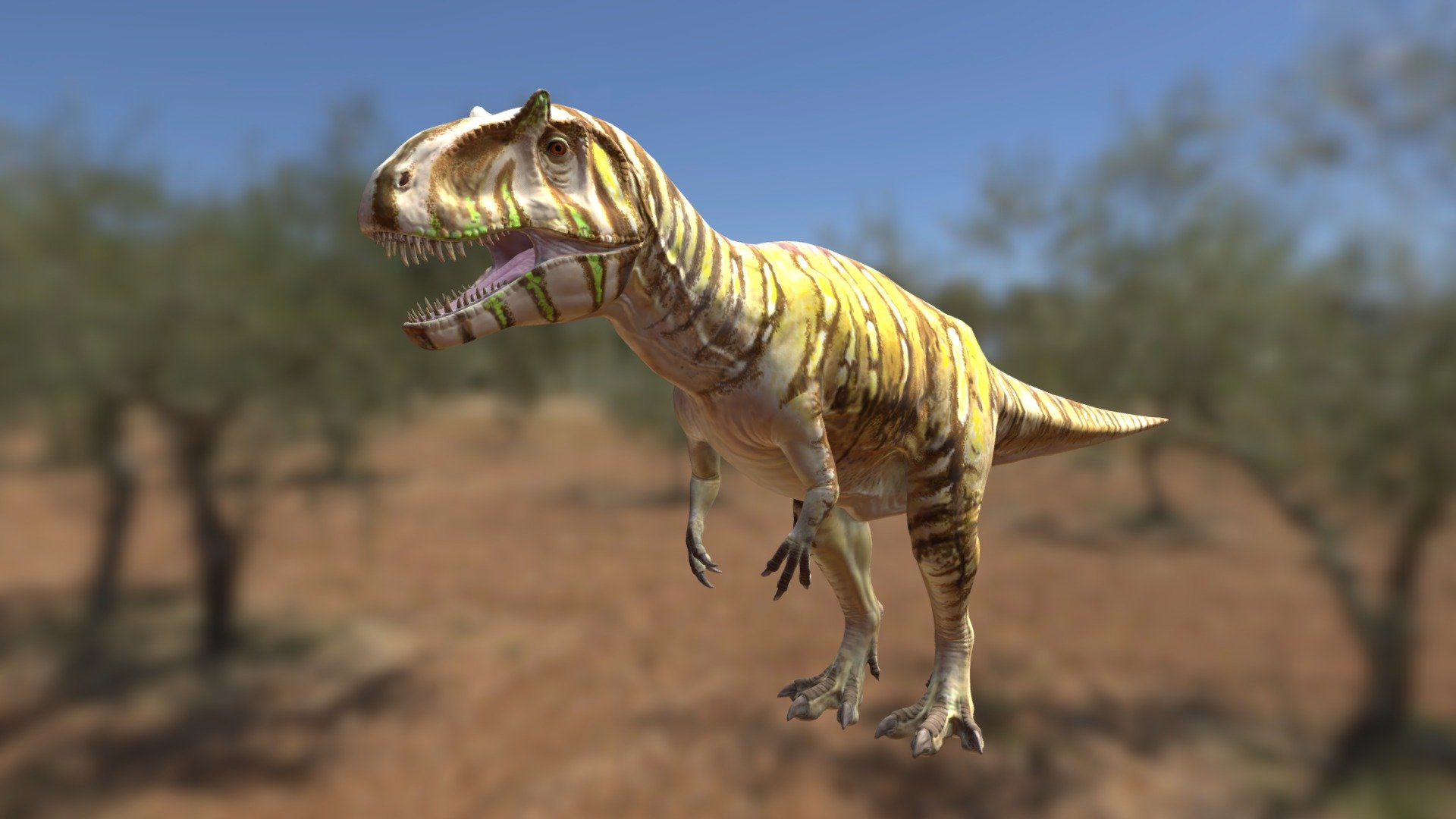 Metriacanthosaurus - 3D model by beholdmidia 3d model