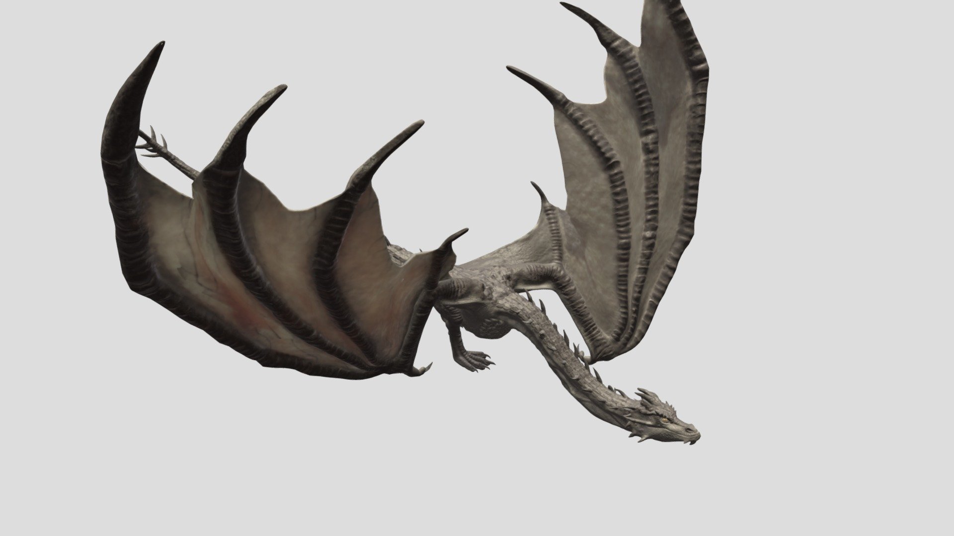 Medium resolution dragon  model with 4 sets of 4k udims. The blend file contains a rigify animation rigg - Smaug  like dragon - Buy Royalty Free 3D model by Mislav Kristo (@mikristo) 3d model