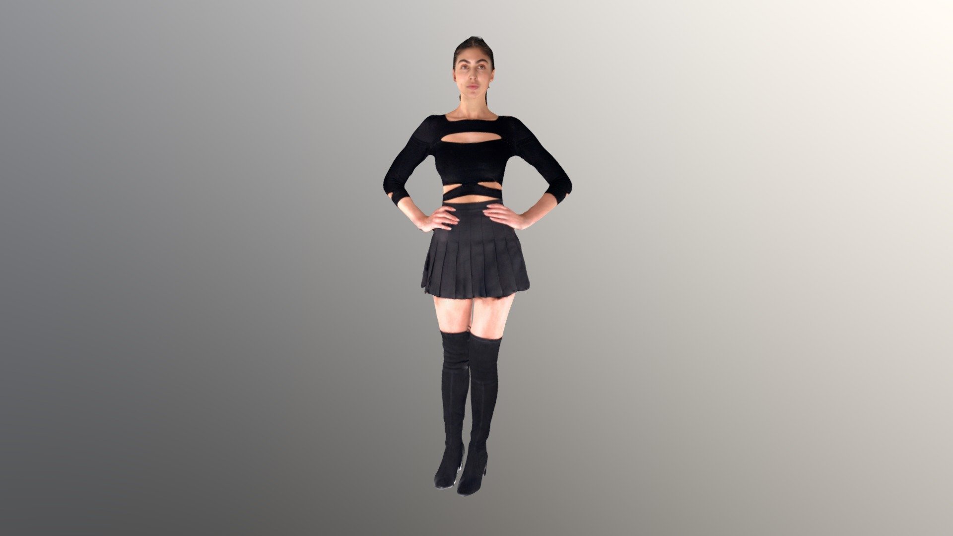 Awesome - Full body - 3D model by deathlessvr (@jumpintothelight) 3d model