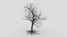 Halloween Tree-SK-35 tree, unreal, creepy, scary, nature, amazing, lowpolymodel, lowpoly, halloween, halloweentree