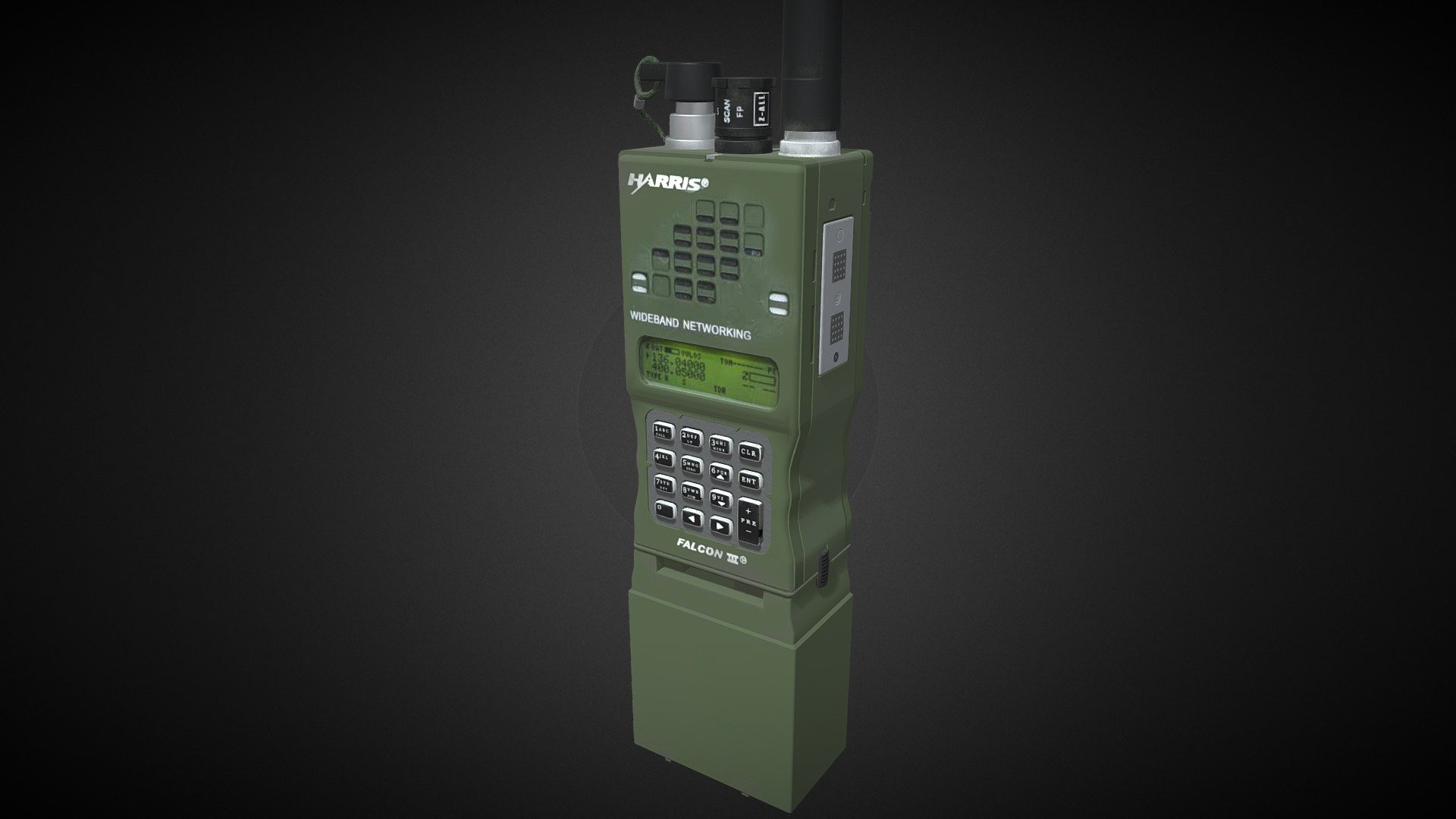 Satellite Phone - 3D model by Stephanie Ribas (@stephanieribas) 3d model