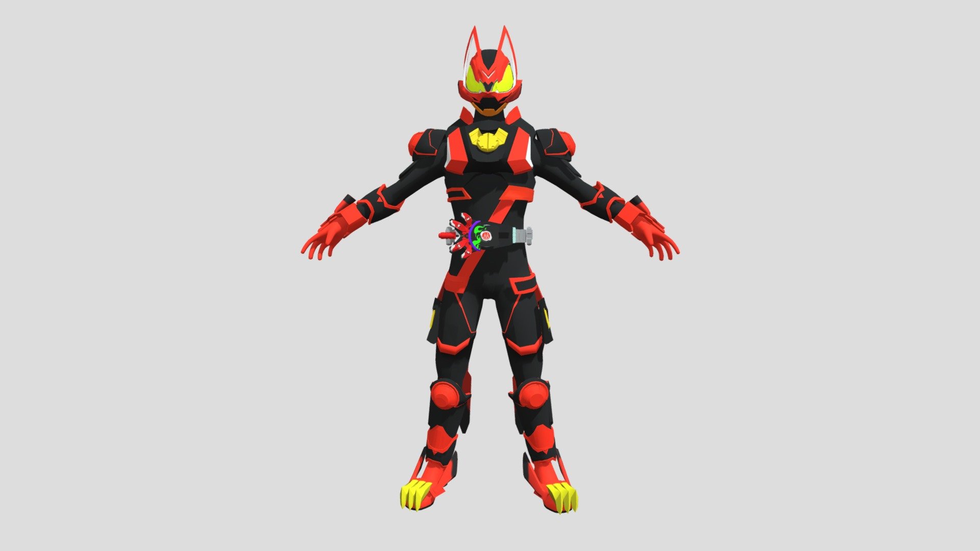 Kamen Rider Geats Mark II - Kamen Rider Geats Mark II - 3D model by Hendri Susanto (@Hendrisusanto) 3d model