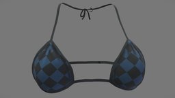 Female Halter Neck Bikini Top