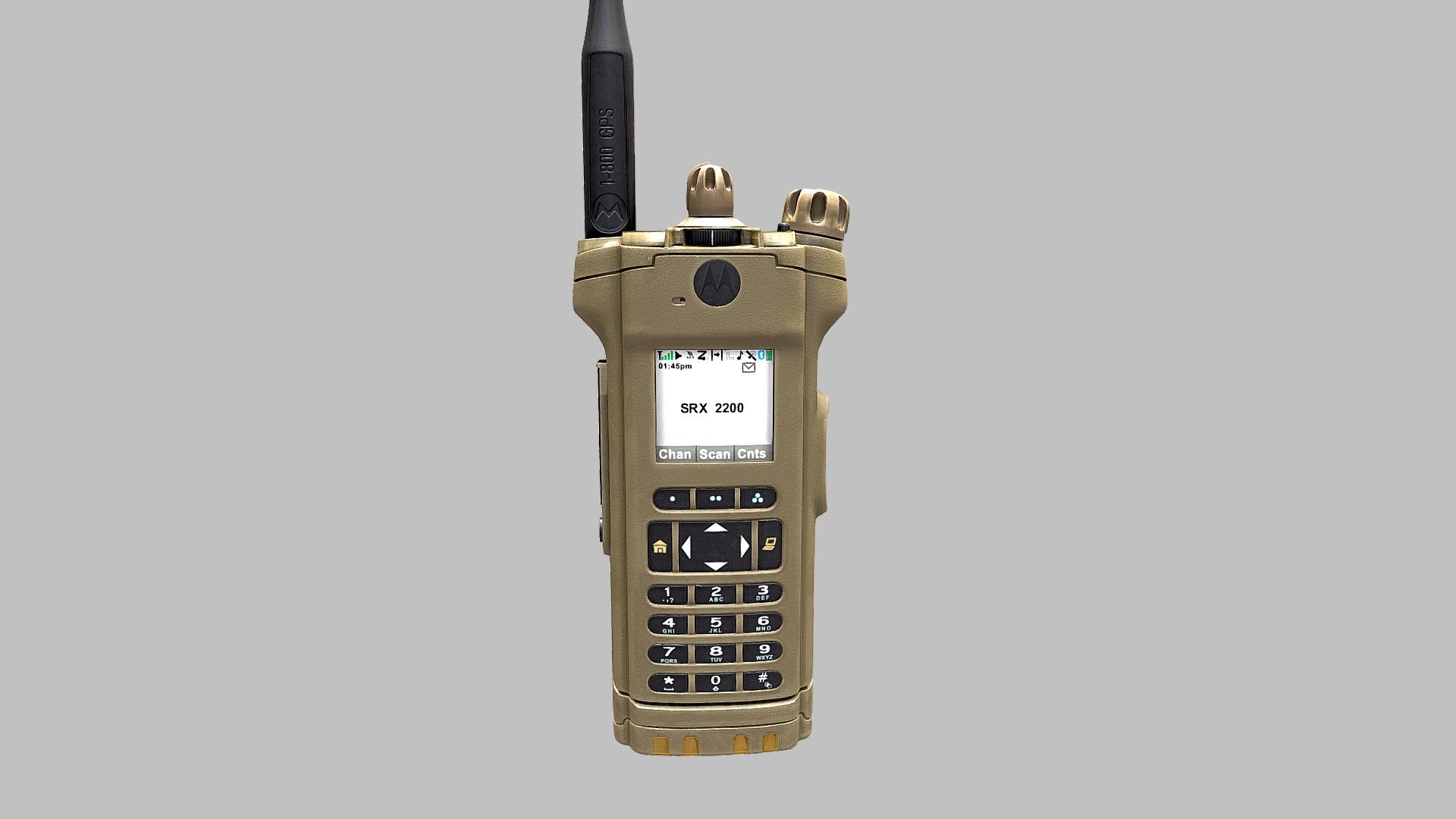 SRX 2200 - Military Radio - 3D model by Hari K Nair ( Ares Immersive) (@ares_immersive) 3d model