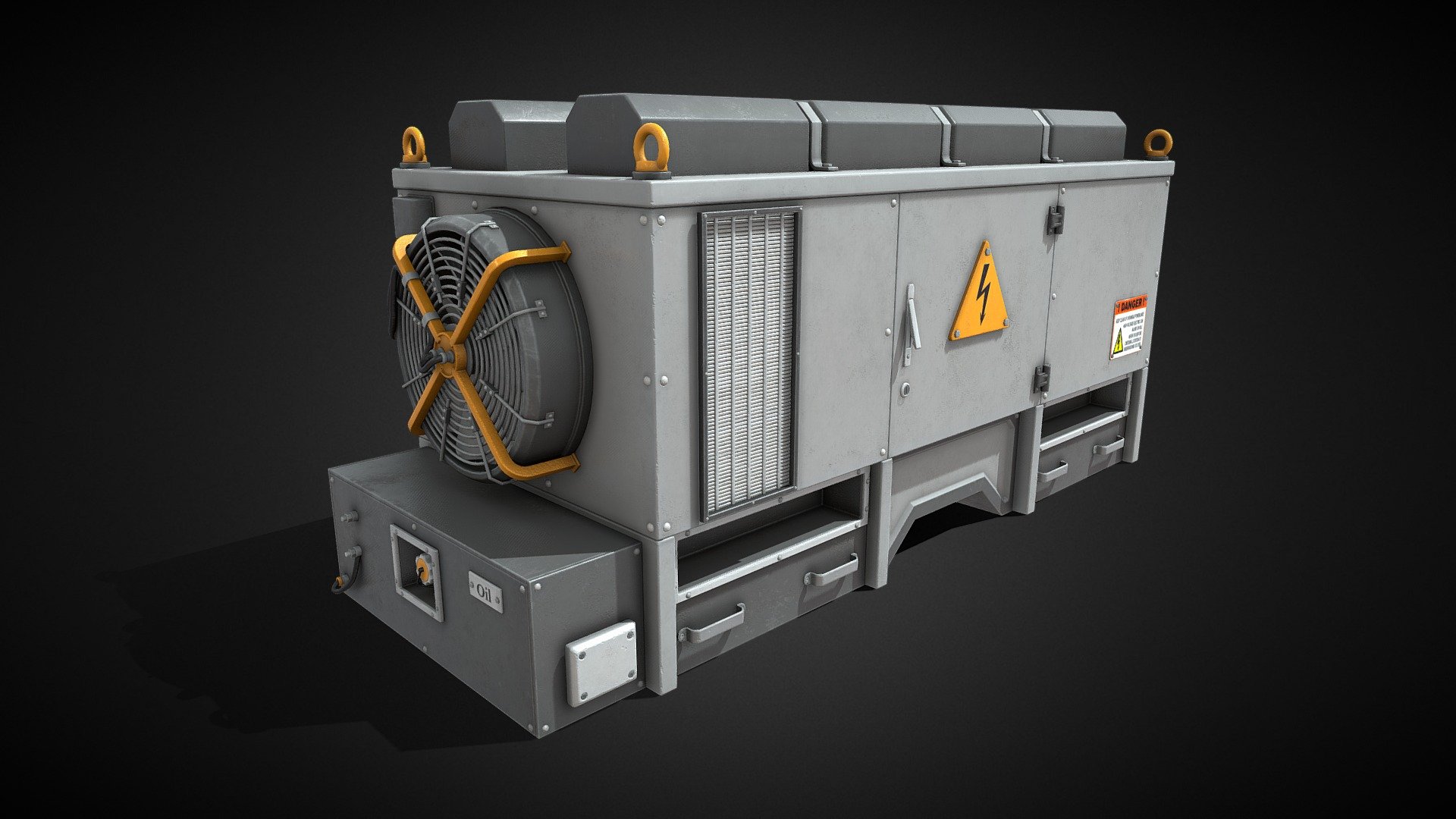 Get pack (Industrial Units 9-20 pieces) - https://www.artstation.com/a/22873098

20 high poly and middle poly textured industrial units

If You want to texture yourself , only in Substance Painter indicate Baking/Use Low Poly Mesh as High Poly Mesh.




clean and close meshes (97% quad poly)

PBR textured (8K) - Base Color, Metallic, Roughness, Normal/DirectX , Ambient Occlusion

UV mapped

NO subdiv

include max(2020), blend(3.3) , fbx and obj files

total poly - 1137055

total vert - 1056348
 - Industrial Units 9_03 - 3D model by 3d.armzep 3d model