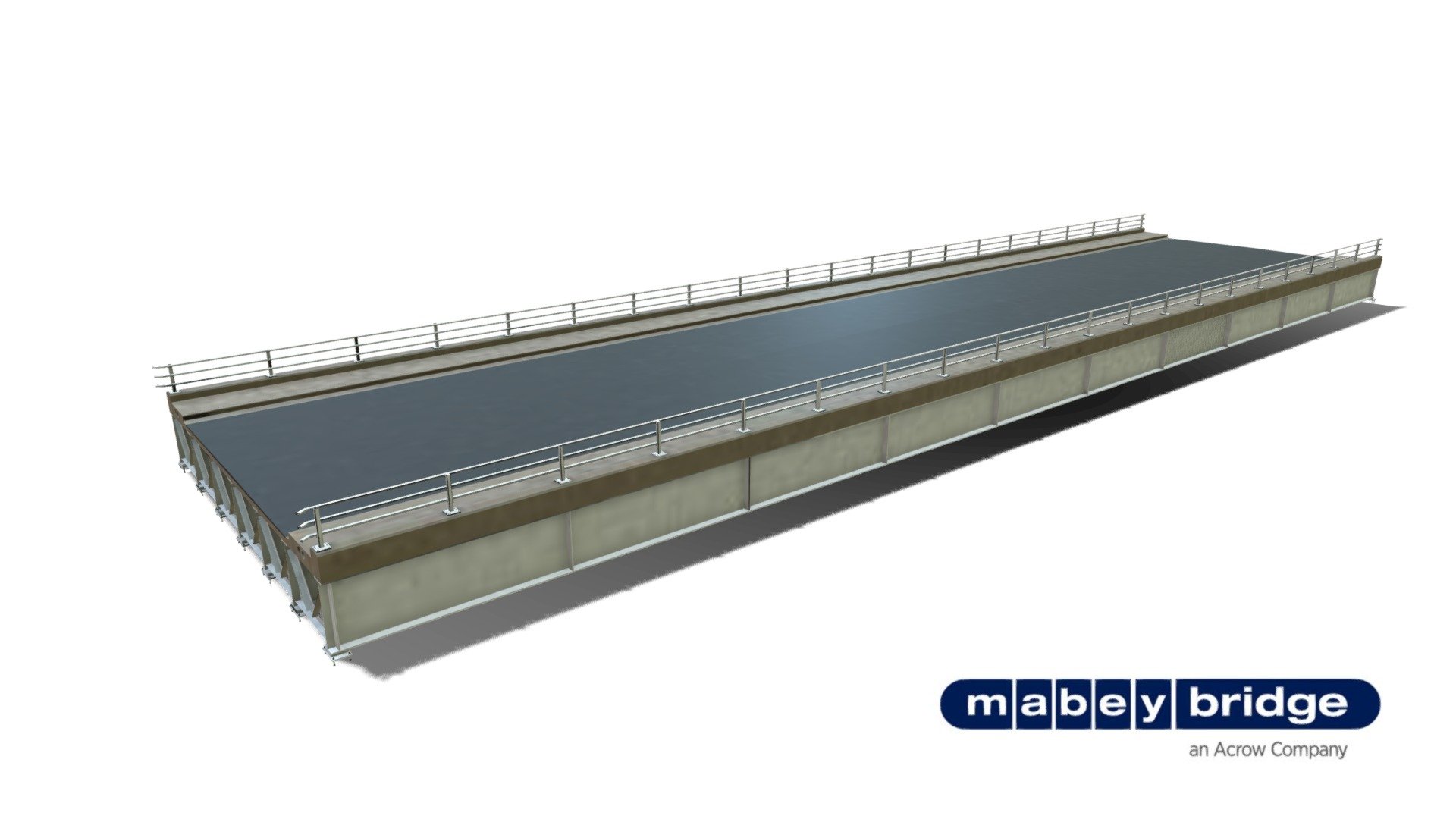 Mabey Composite Bridge - 3D model by ©Mabey Bridge. All rights reserved (@Mabey) 3d model