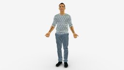 Metal Pants Man 0401 style, people, clothes, pants, miniatures, metal, realistic, character, 3dprint, model, man, male