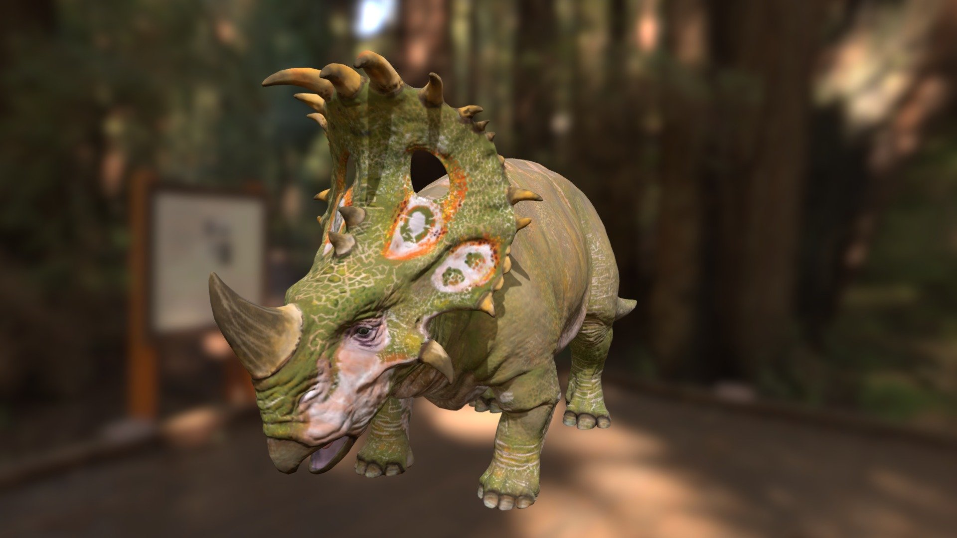 Sinoceratops - 3D model by beholdmidia 3d model