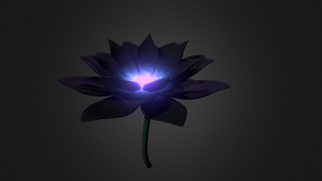 Magic the Gathering Black Lotus - Black Lotus - 3D model by The Lorek (@sija) 3d model
