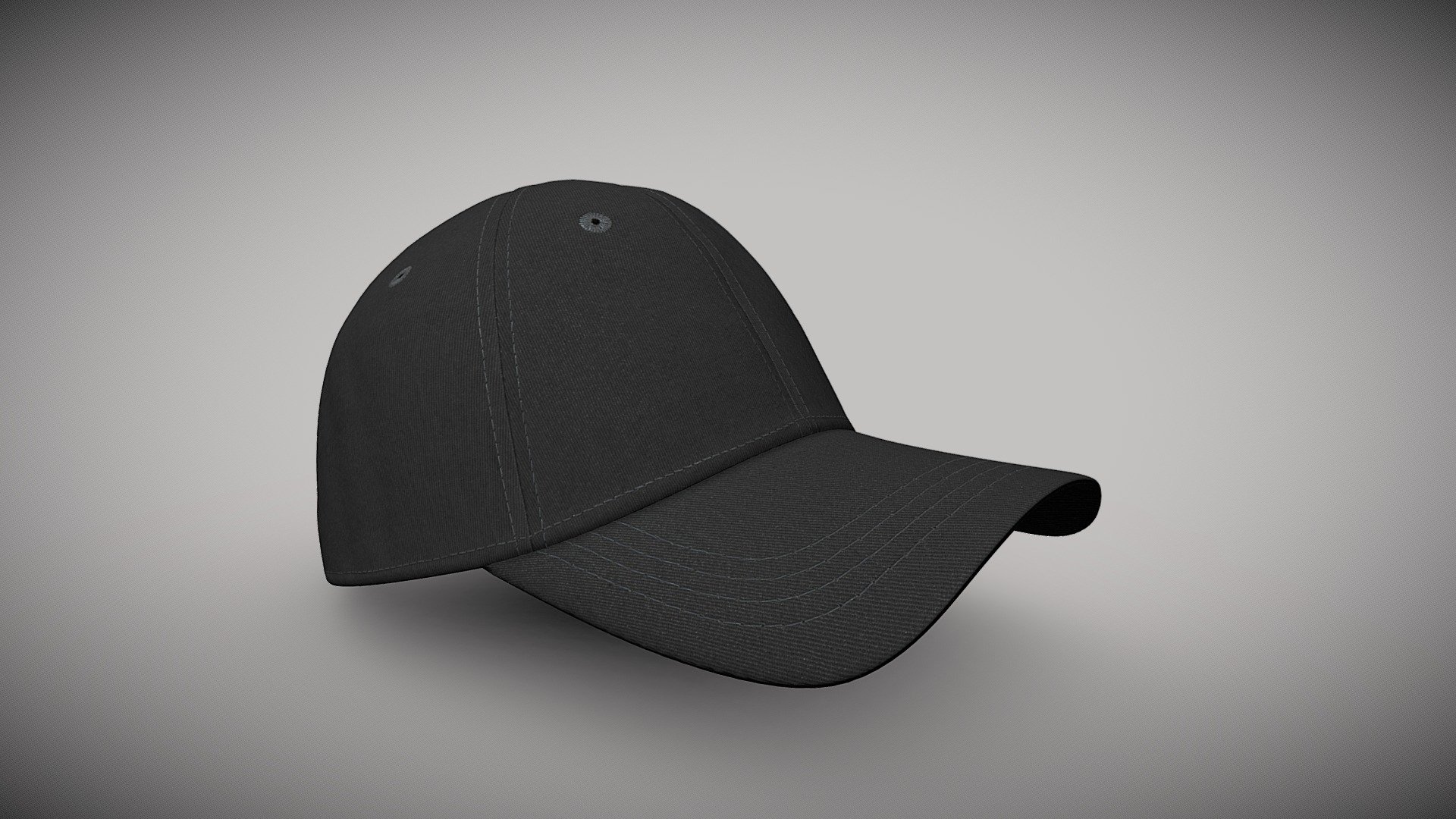 this is a realistic baseball cap. I designed it base on the model that the customer prepared. It's optimized for the AR application 3d model