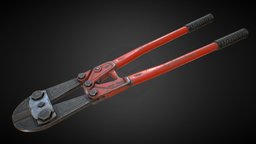Bolt Cutters tools, tool, game-ready, ue4, pbr