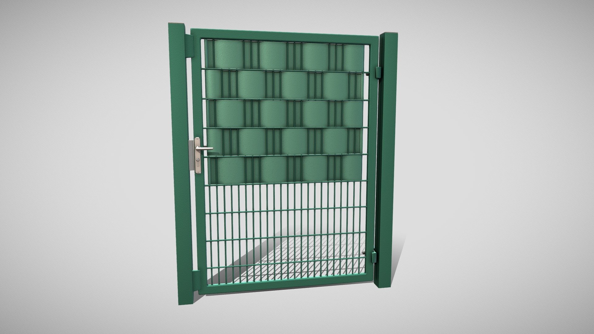 Here is a green garden door with opening animation.




Low-Poly Version (Triangles: 3.7k)
 - Green Garden Door (High-Poly) - Buy Royalty Free 3D model by VIS-All-3D (@VIS-All) 3d model