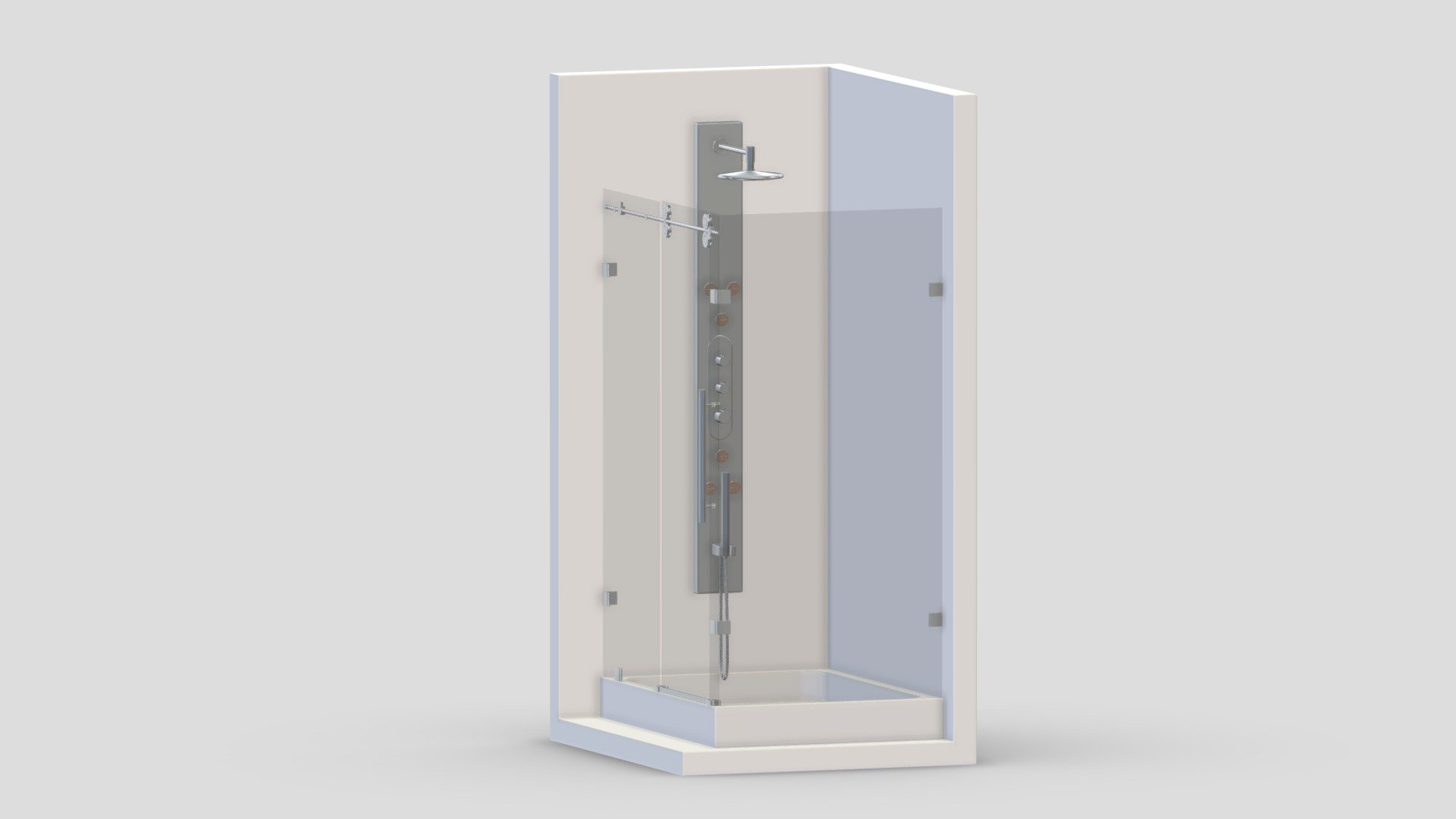 Hi, I'm Frezzy. I am leader of Cgivn studio. We are a team of talented artists working together since 2013.
If you want hire me to do 3d model please touch me at:cgivn.studio Thanks you! - Vigo Winslow Shower - Buy Royalty Free 3D model by Frezzy3D 3d model