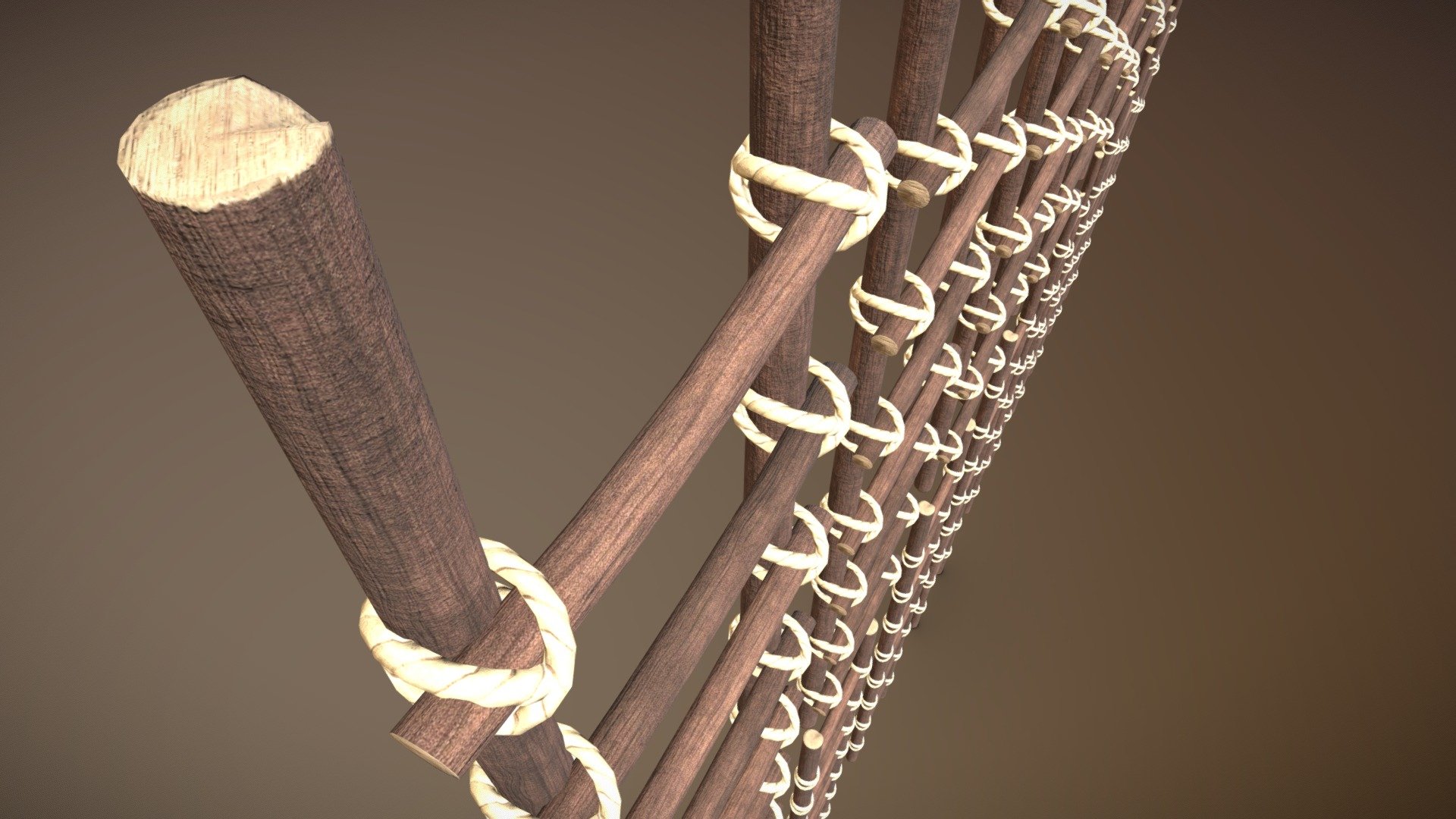 Wooden Ladder 1 Pack




2K PBR Textures [ColorMap, Metallic, Roughness, Ambient Occlusion, Normal]

1 material set for all ladders and 1 material set for all knots

UV Unwrapped
- Notes: Dual Knots and Var1 ladder have overlapping UVs.

FBX [Scene + Individual Exports at origin 0, 0, 0]

Blend File Included [Scene + Individual Exports at origin 0, 0, 0]

All files have textures embedded

Models Polycount Range: 192 - 7094 Tris

Scene with all models Polycount:   118196 Tris and 61074 Verts

Naming Conventions: SM_ / M_ / T_

Note: The ladders do not come separated in parts, it is one mesh per ladder - Wooden Ladder 1 Pack - Buy Royalty Free 3D model by Jesus Fernandez Garcia (@jamyzgenius) 3d model