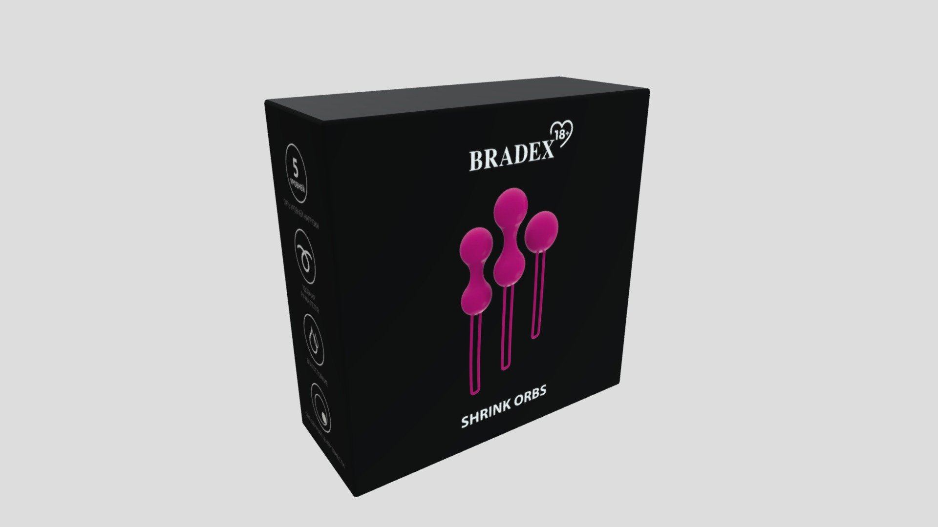 BOX of kegel balls for BRADEX (SX 0015) - BOX of kegel balls for BRADEX (SX 0015) - 3D model by Yar (@ygol) 3d model