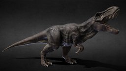 Rex trex, rex, park, 4k, jurassic, rexy, substance, painter, maya, 3d, dinosaur, modelling