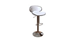 Fly Bar Chair White bar, indoor, furniture, zuo, zuomod, chair