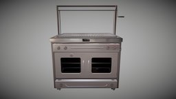 Gray Grill_2 product, gray, grill, metallic, 3d, technology