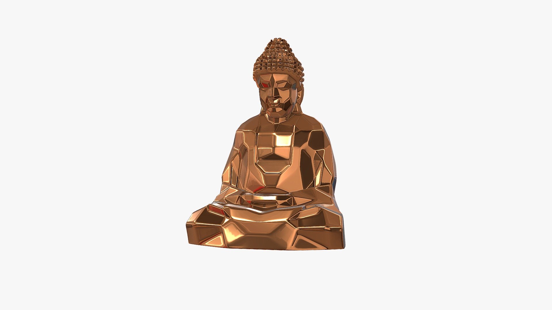 buddha - 3D model by PolyArt (@ivan2020) 3d model