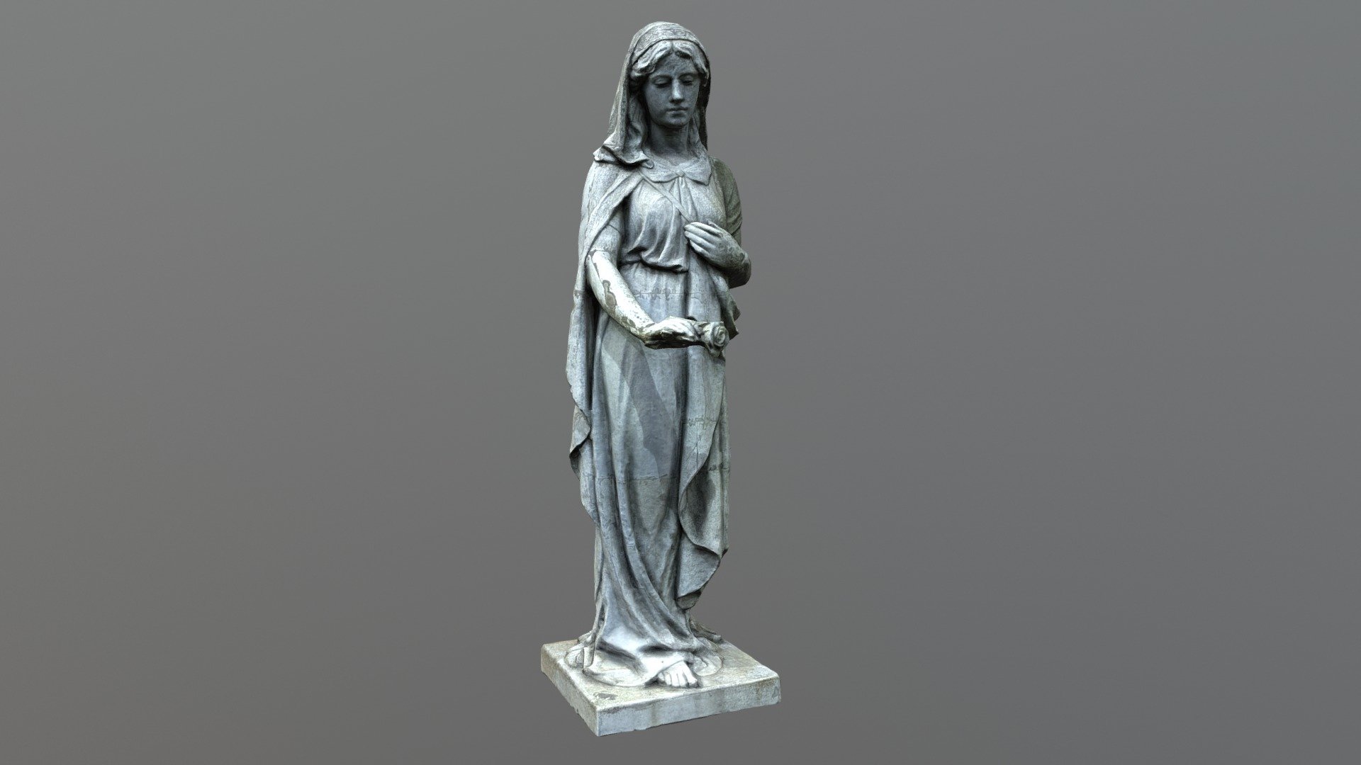 Statue of Sorrow PBR

Real-Life photogrammetry, then optimized for use in Game Engines.

Very Detailed Old Statue of a woman in Sorrow, PBR Textures, perfect for Exterior Landscape Decoration in any game genre

The Statue is broken behind, and you can actually look inside and see some of its interior.

Low Poly

22107 Polys 
11072 Verts

Textures are in 4K

Real-Life photogrammetry, then optimized for use in Game Engines.

Fits perfect for any PBR game as Exterior / Landscape Decoration - Statue of Sorrow PBR - 3D model by GamePoly (@triix3d) 3d model
