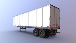 Semi trailer truck, trailer, cart, shipping, america, cargo, delivery, semitrailer, vehicle, usa, car