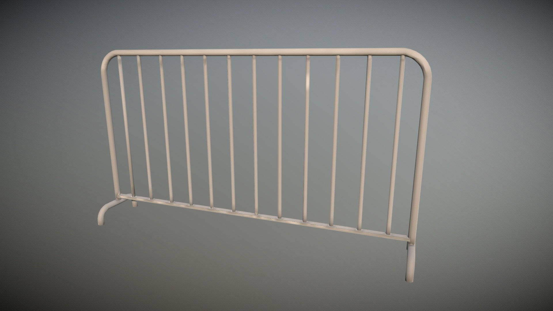 street fance, like those ones on stadiums or street events, 2k textures - Low Poly Street Fence - Buy Royalty Free 3D model by anyrhing 3d model