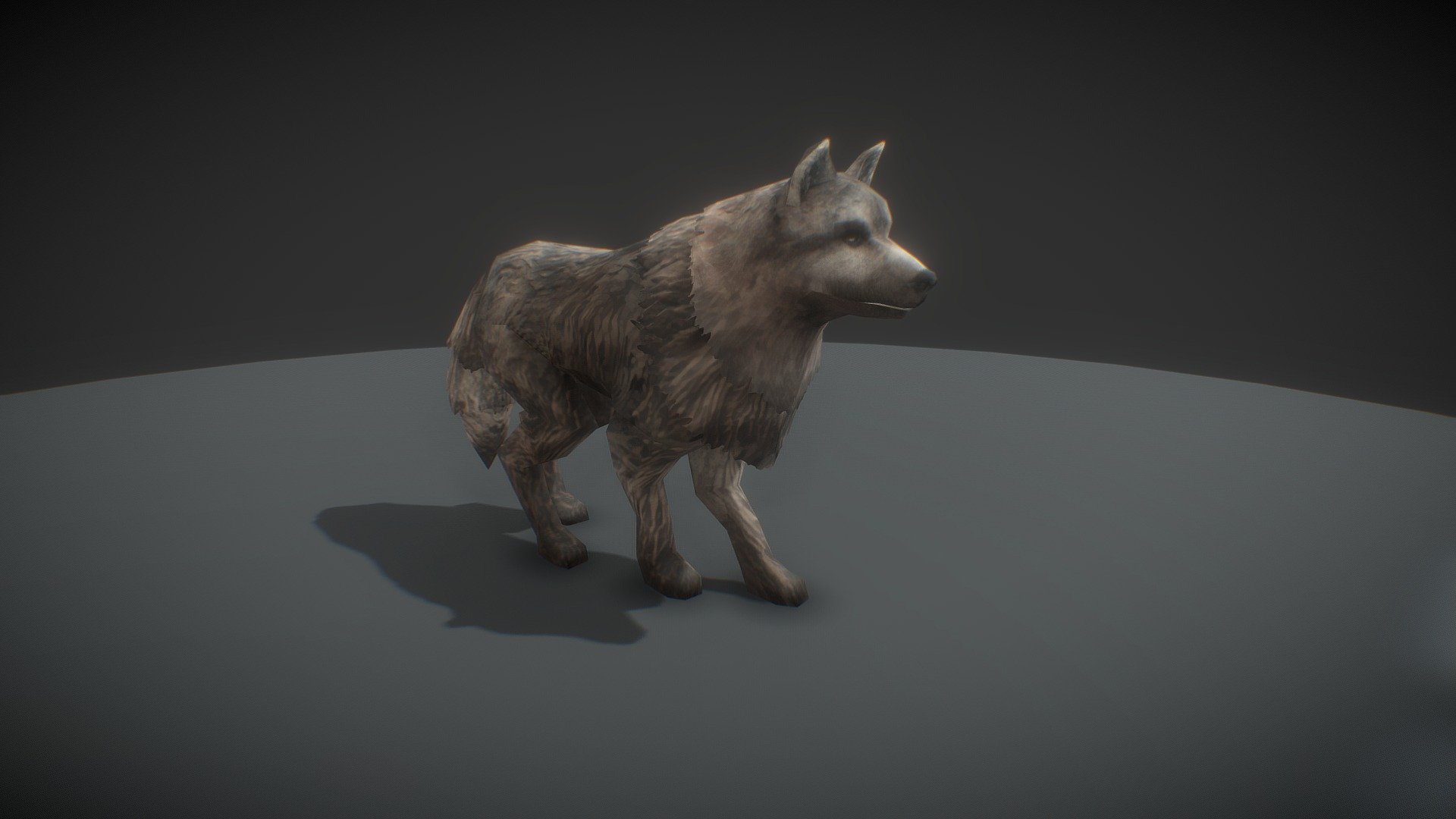 A lowpoly dog for your fantasy / RPG / MMO games.

KEY FEATURES:




Model is 1000 triangles.

Fully rigged.

Animations included: idle, walking and running.

Basic character controller included.

Two materials.

Two diffuse textures (2K).

One normal texture (2K).

For Unity.
 - Fantasy Dog - Buy Royalty Free 3D model by P3D Academy (@p3dacademy) 3d model