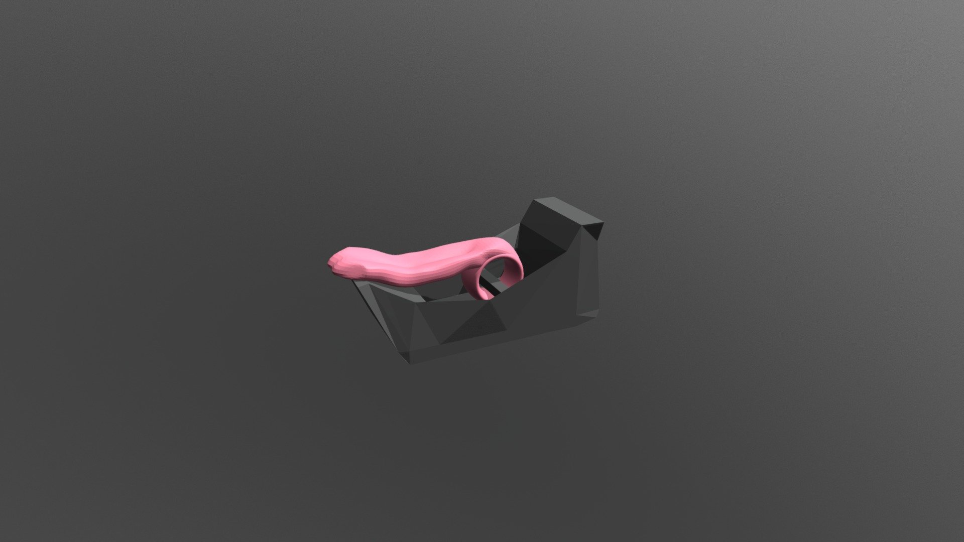 Lick 'n' Stick - 3D model by royemiles 3d model