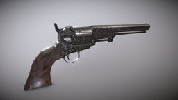 Colt Navy 1851 revolver, fps, west, wild, western, old, pistol, 1851, westworld, fpsguns, gun, colt, navy