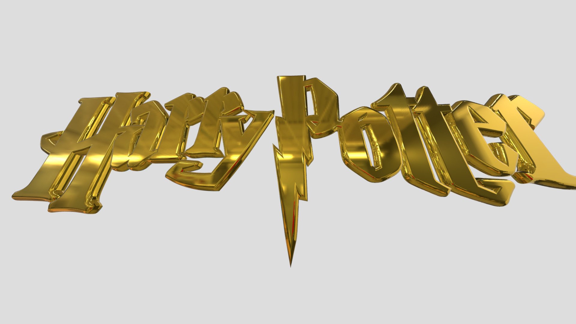 Logo  de la mítica aventura de J. K. Rowling

Enlace: https://es.wikipedia.org/wiki/Harry_Potter - Harry Potter Metal Logo 3d (free) Hogwarts - Download Free 3D model by vmmaniac 3d model