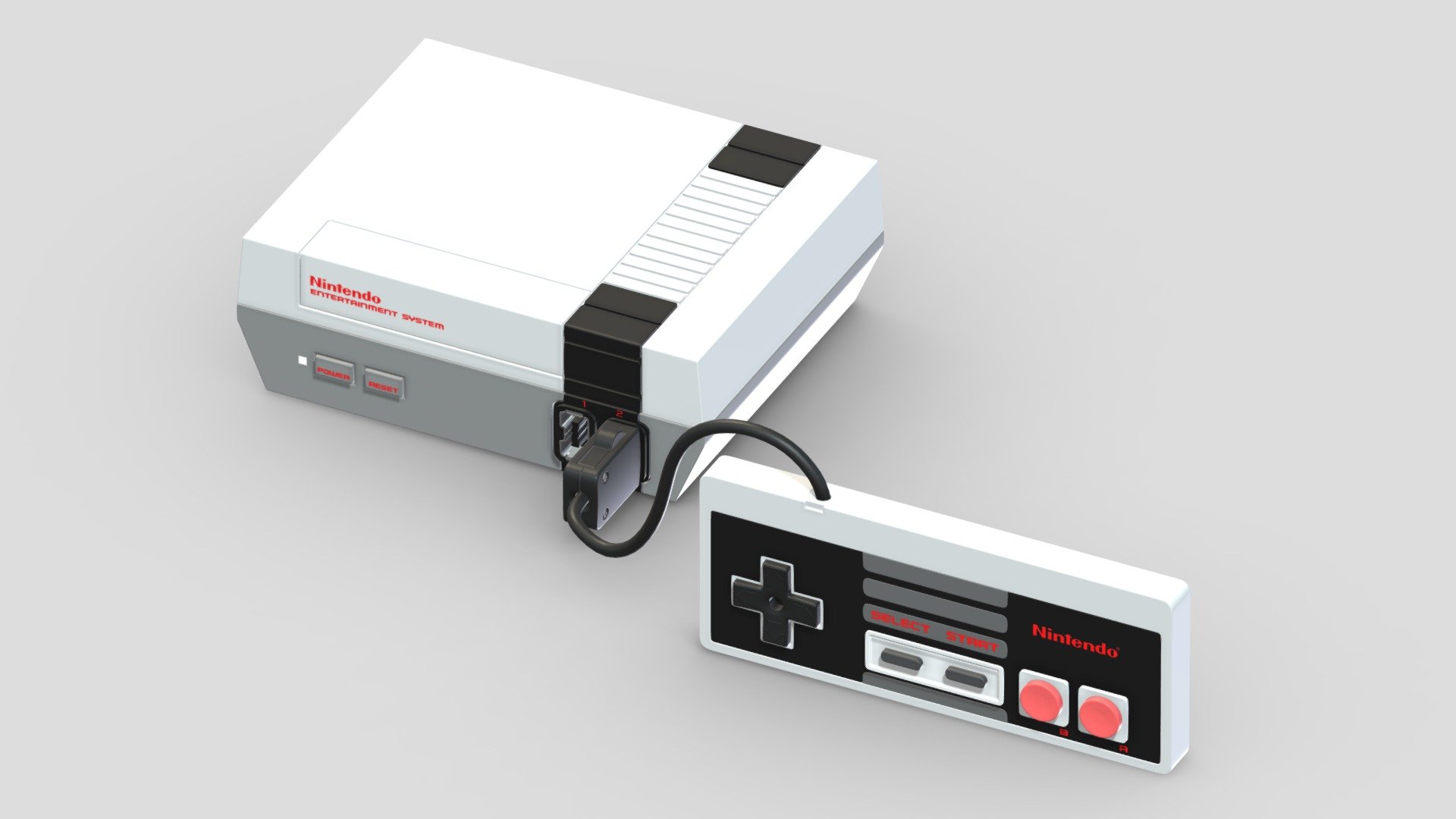 Hi, I'm Frezzy. I am leader of Cgivn studio. We are a team of talented artists working together since 2013.
If you want hire me to do 3d model please touch me at:cgivn.studio Thanks you! - Nintendo Entertainment System - Buy Royalty Free 3D model by Frezzy3D 3d model