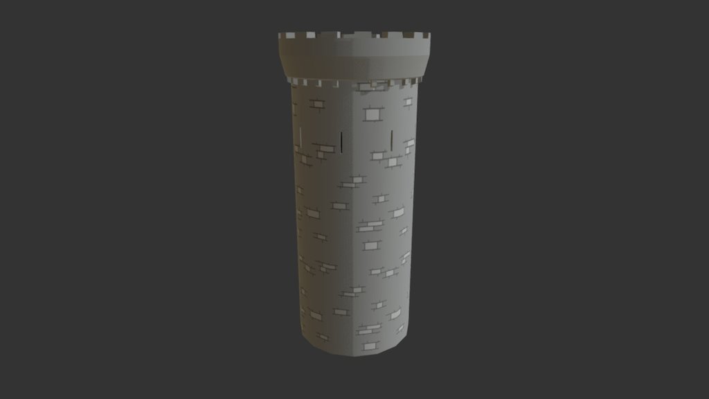 castle_tower_05 - Download Free 3D model by BlackSpire 3d model