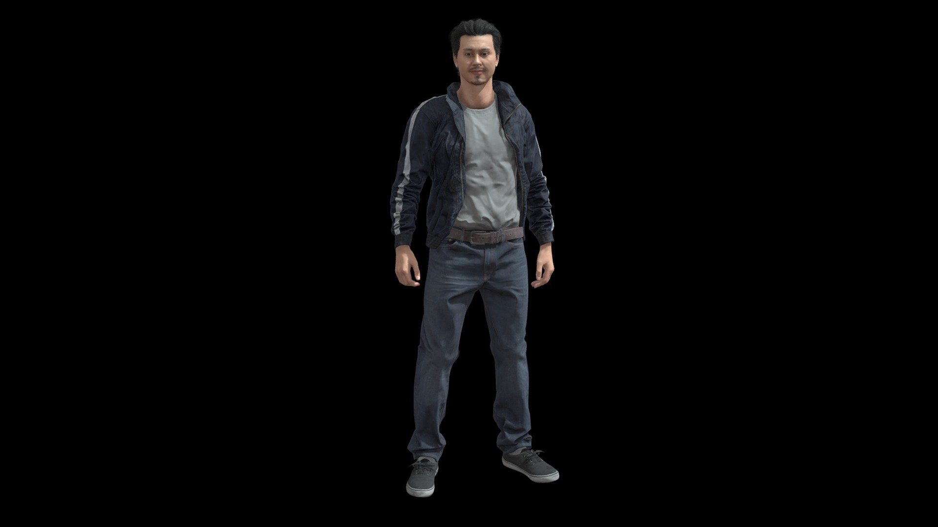 Asian Male :

3d Game Ready Man Character.

High detail and realistic model.



Rigged, with high definition textures.



A pose with Rigg, with high definition textures.

Complete archive in additional file - Asian Man - Buy Royalty Free 3D model by lidiom4ri4 3d model
