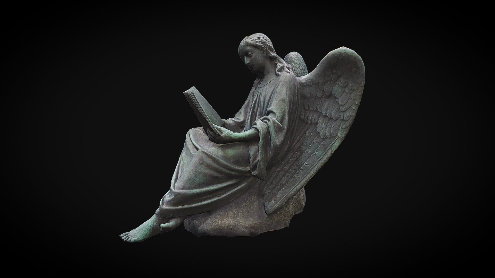 Angel sculpture for different game locations - Angel sculpture - Buy Royalty Free 3D model by Lennylef (@elenanaeli) 3d model