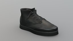 Ankle Boots Sneakers Shoes leather, walking, sports, shoes, boots, ankle, sneakers, uni, black