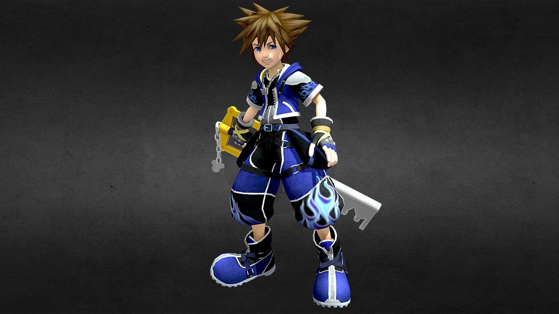 My recreation of Sora’s artwork for his Wisdom form from Kingdom Hearts 2

No you can’t DL this

I'd a appreciate if you gave this post a like, and that you follow me on sketchfab - Sora (Wisdom Form Art) SSBU Styled - 3D model by MG64 (@mariogamer64) 3d model
